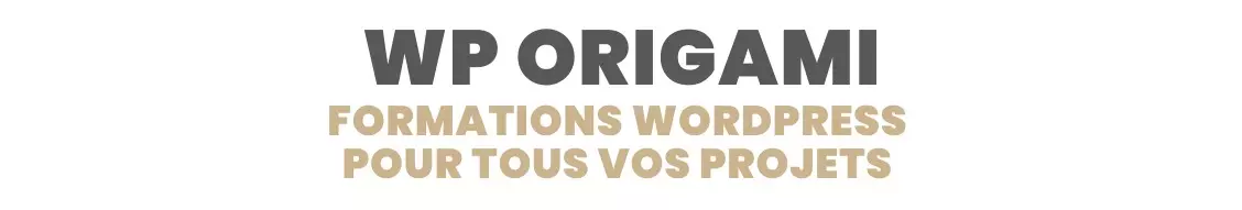 WP ORIGAMI - WORDPRESS FREELANCE